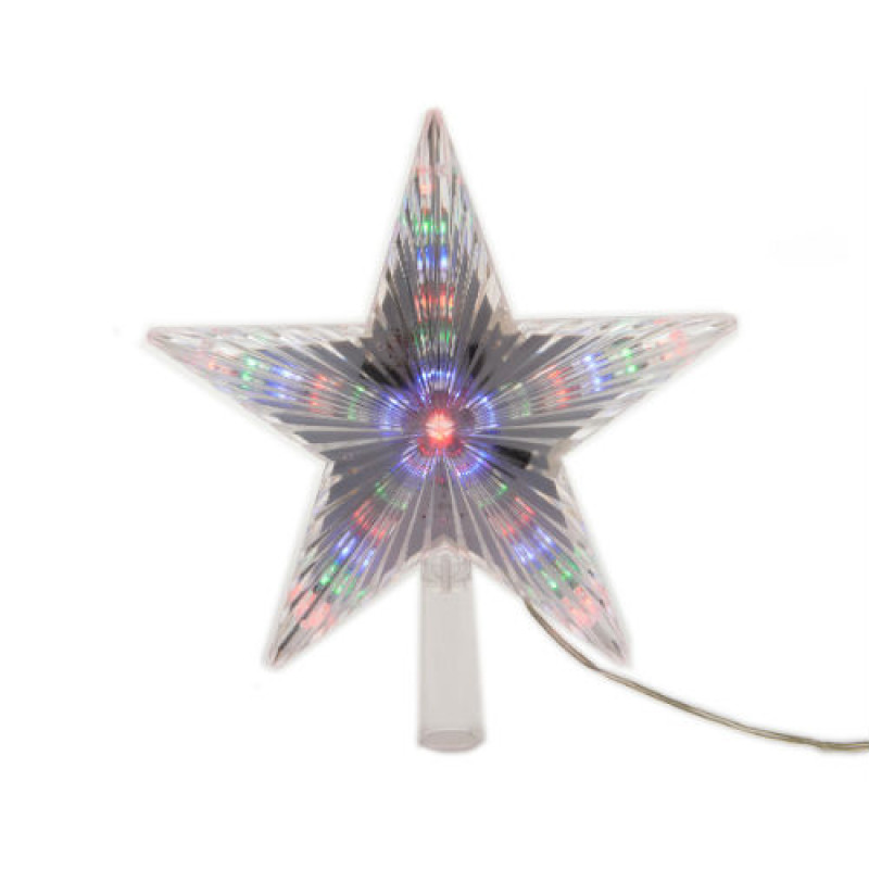 Lumineo Tree Top Star with Multicoloured LED's