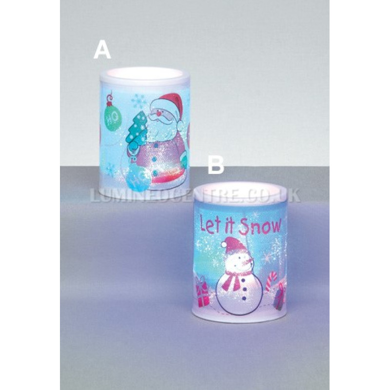 Premier Children's LED Candle Night Lights Available in 2 Designs