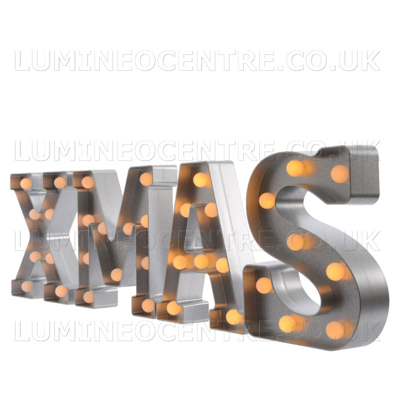 Lumineo Warm White LED Xmas Text