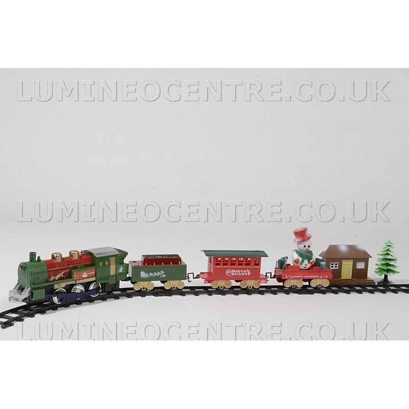 Lumineo Battery Operated Santa's Express Train Set