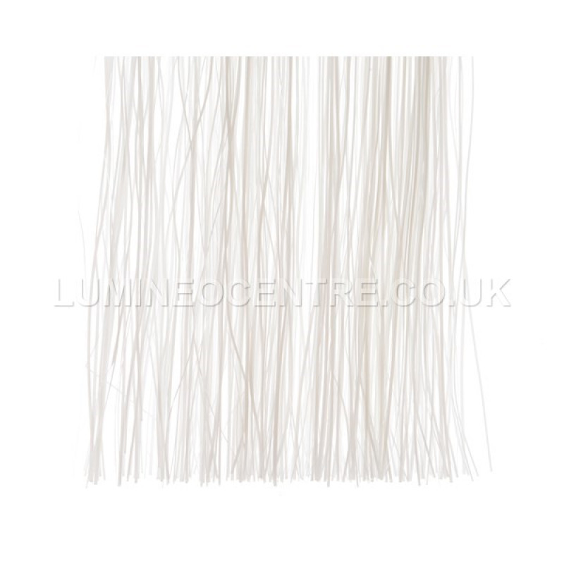 Decoris Shiny White Lametta Tinsel