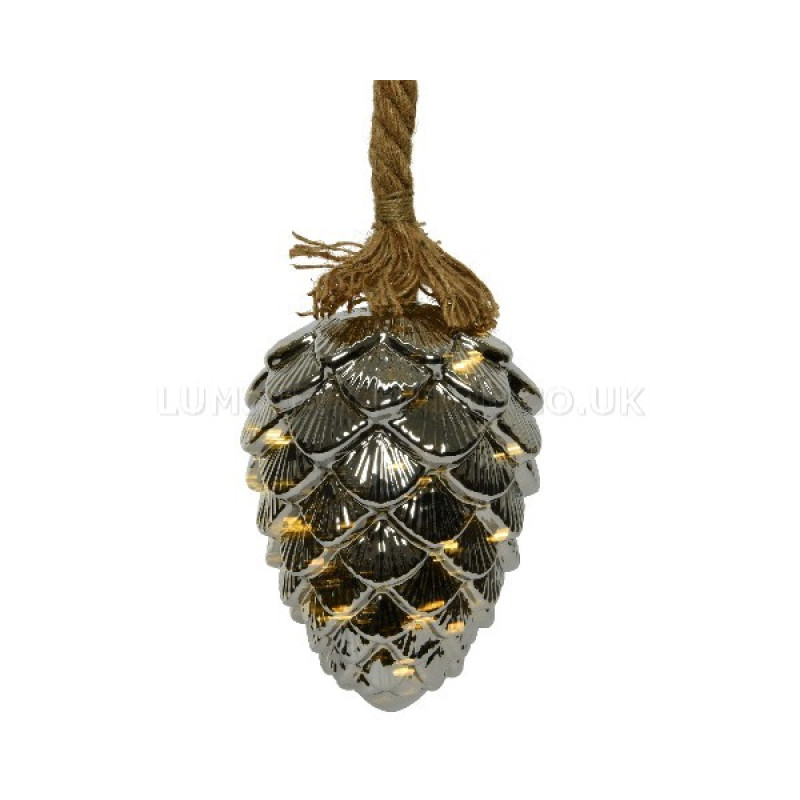 Lumineo Pinecone on a Rope Light