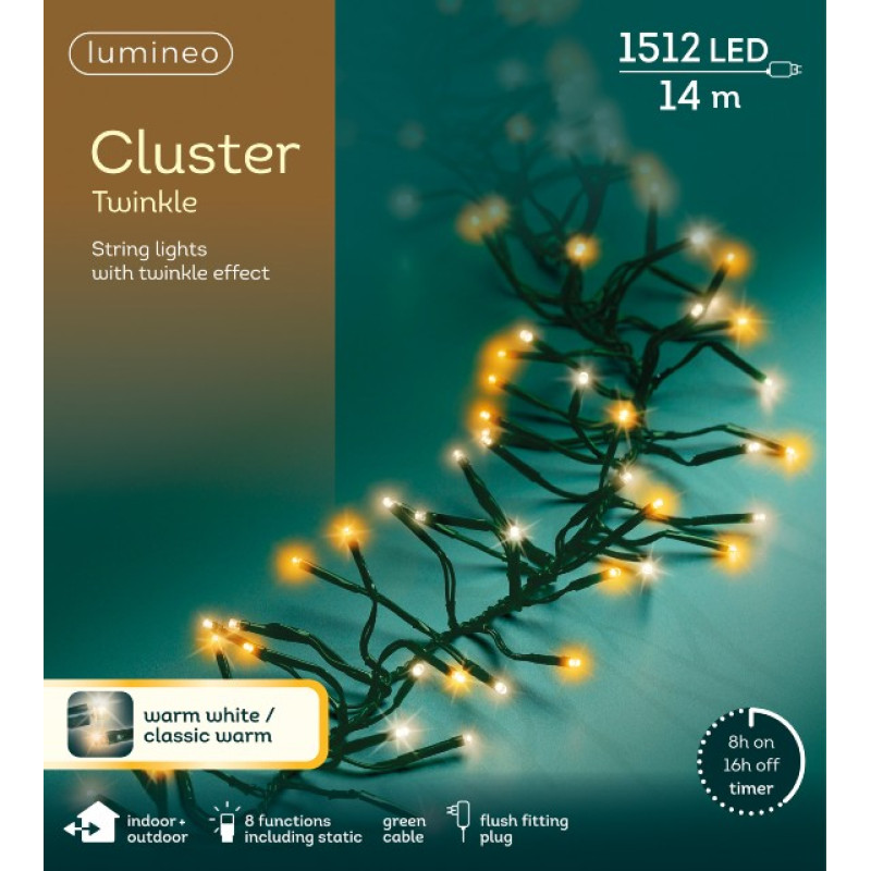 Lumineo 1512 LED Cluster Lights