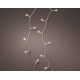 Lumineo Durawise 48 Warm White LED Clear Wire Battery Operated Outdoor Lights