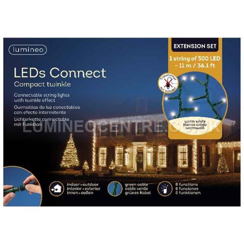 Lumineo LEDs Connect 500 LED Compact Extension Set 2019 Onwards