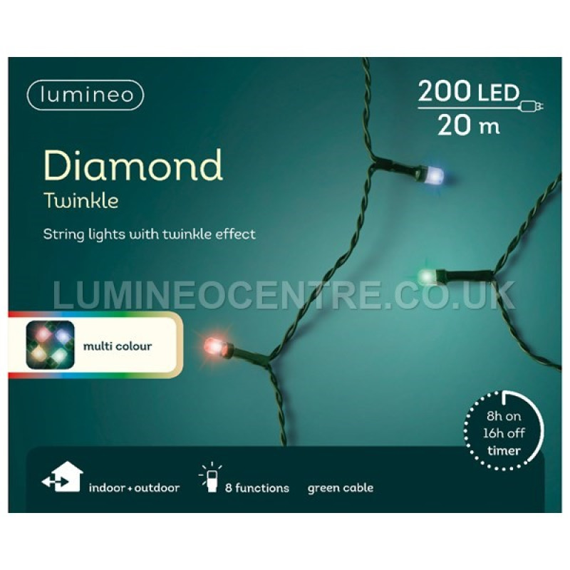 Lumineo 200 LED Diamond Lights