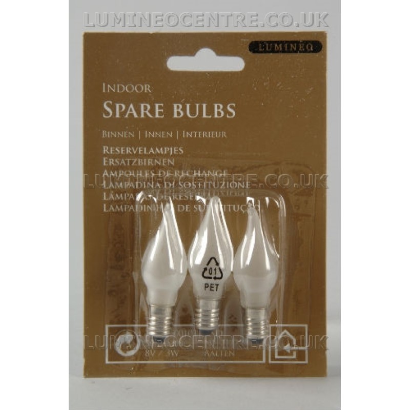 Lumineo 8v 3w Spare Bulbs 