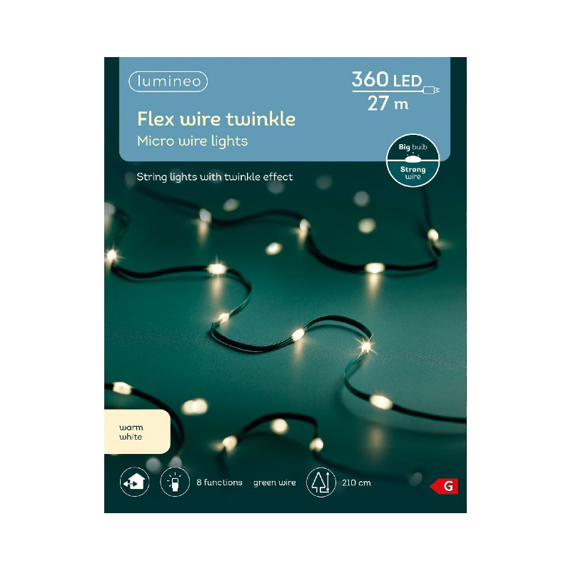 Lumineo 360 Micro Flex String Lights