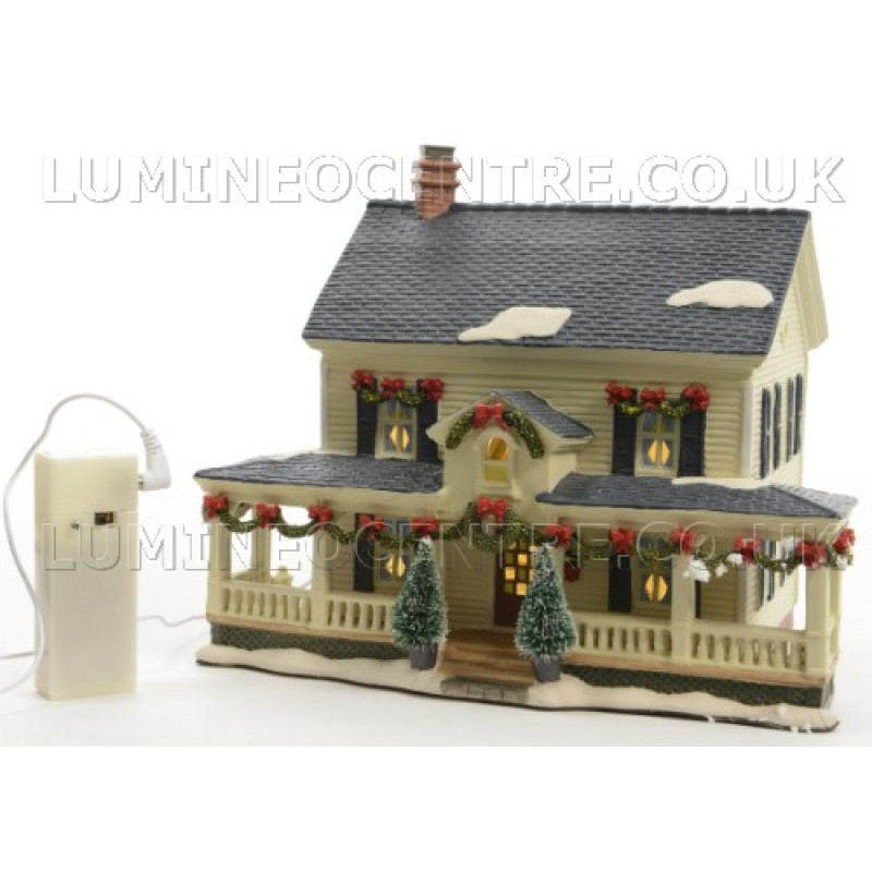 Lumineo LED Lit House With Porch