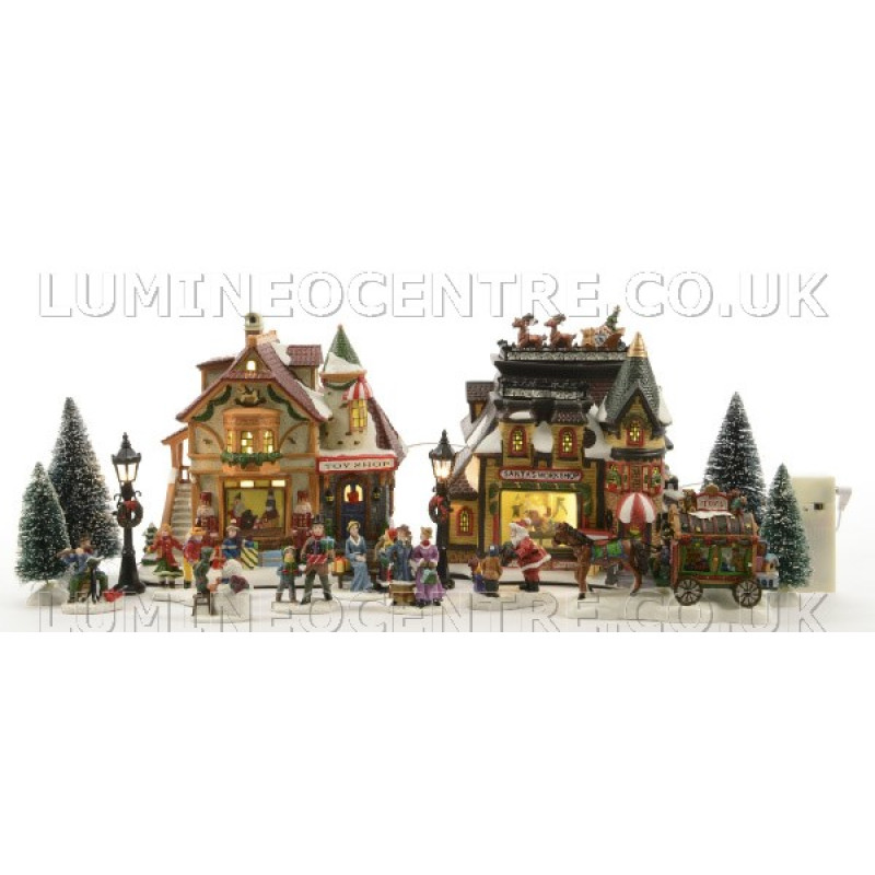 Lumineo LED Lit Village Starter Kit