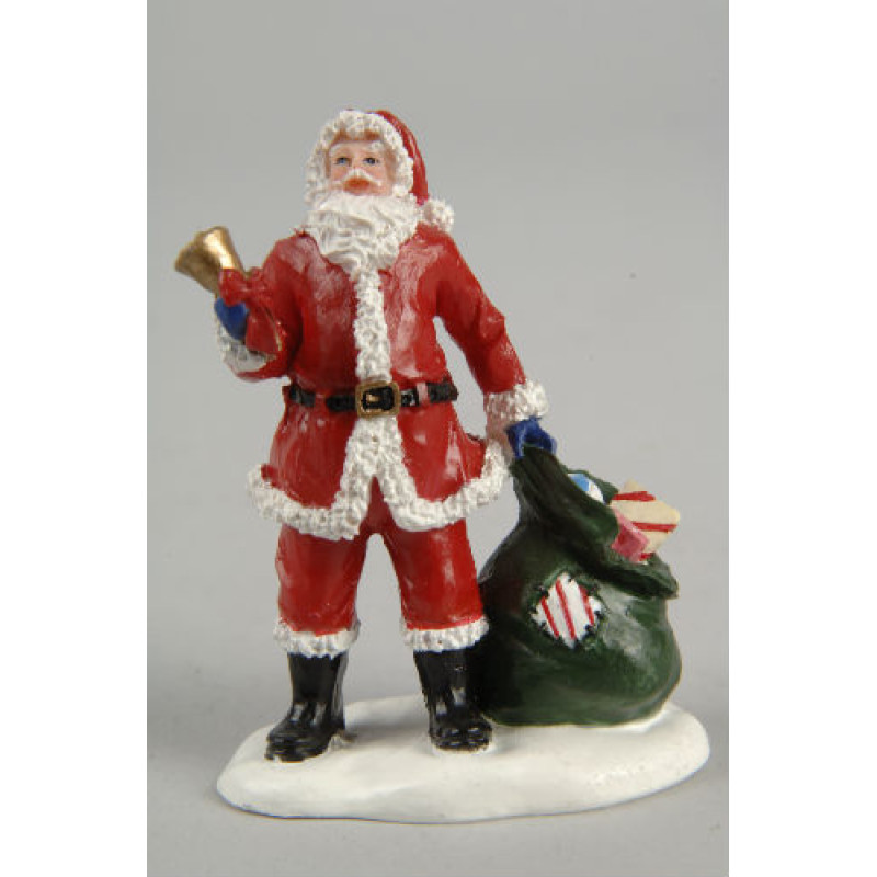 Lumineo Miniature Santa with Gifts Figure