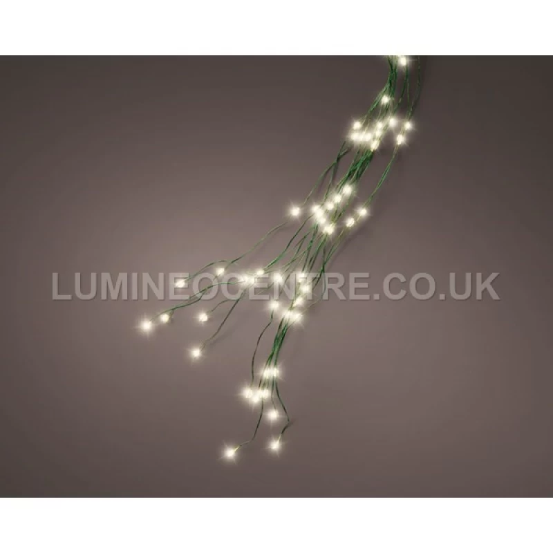 Lumineo 1.8m 408 LED Micro Sparkle Tree Lights
